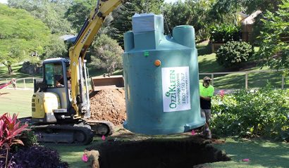 OzziKleen wastewater treatment system installed by IAN in the UAE