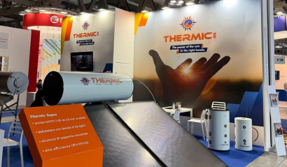 Thermic Sol solar water heaters supplied by IAN in the UAE