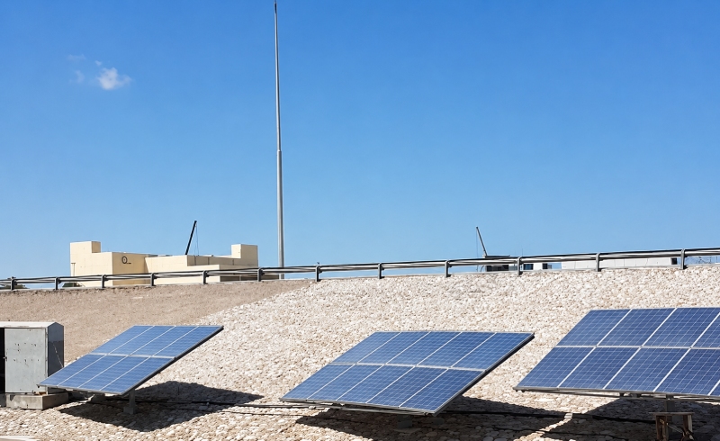 Emirates underpass solar pumping project