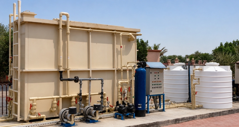 Obeid Al Helo Mosque sewage treatment project
