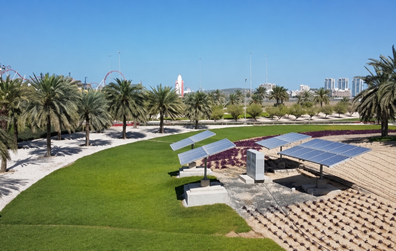 Sheikh Mohamed Bin Zayed Road solar project