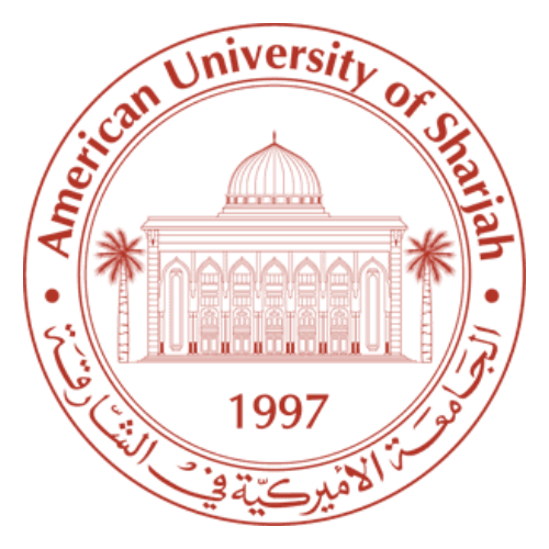 American University of Sharjah logo