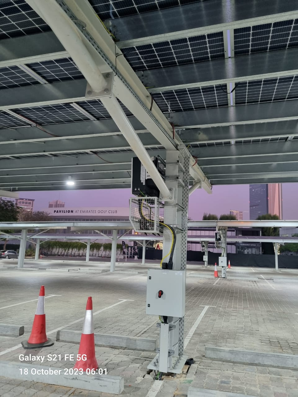 Jumeirah Golf Estate solar project